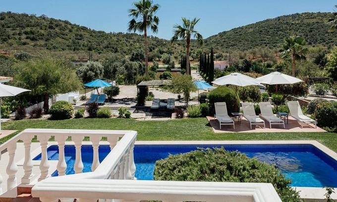 Albufeira Villa | Casa de vacaciones privada con piscina privada, WIFI, A/C, TV, patio, vista panorámica