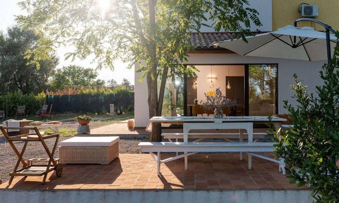 Roccastrada Casa | Preciosa casa de vacaciones privada con WIFI, A/C, terraza, vista panorámica y aparcamiento