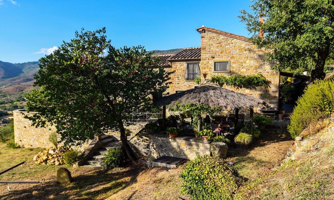 Cortona Villa | Casa de vacaciones privada con piscina privada, WIFI, TV, patio, vista panorámica, cerca de Cortona