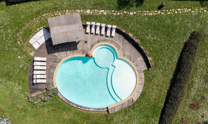 Poggibonsi Villa | Maravillosa casa de vacaciones privada con piscina privada, jacuzzi, A/C, WIFI, TV, patio