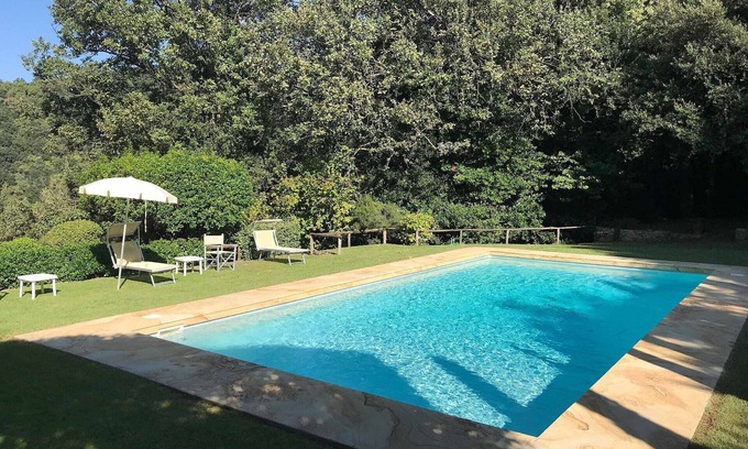 Vicopelago Villa | Casa de vacaciones privada con piscina, WIFI, TV, patio, vista panorámica, cerca de Lucca