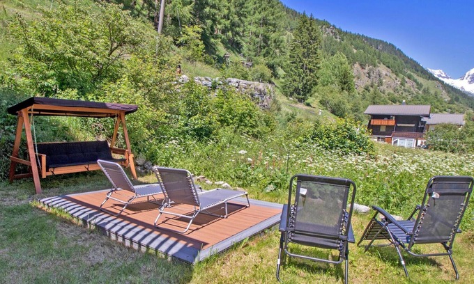 Blatten Casa | Maravillosa casa de vacaciones privada para 10 personas con WIFI, TV, patio y vista panorámica