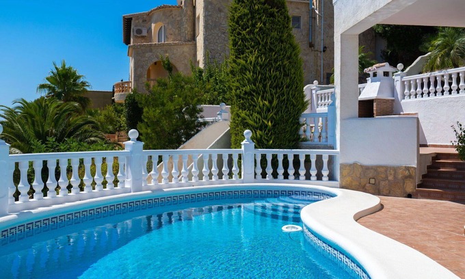 Benitachell Villa | Casa de vacaciones privada con WIFI, piscina privada, A/C, TV, terraza, vista panorámica