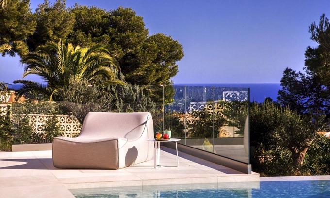 Cap de la Nau Villa | Casa de vacaciones privada con piscina privada, A/C, WIFI, TV, patio, vista panorámica
