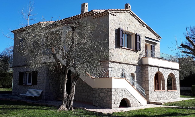 Saint-Jacques Casa | Hermosa villa de piedra provenzal con gran piscina y casa de la piscina