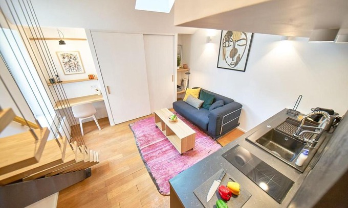 Part Dieu - Bir Hakeim Apartamento | Beautiful renovated apartment Cours Lafayette near Halles Paul Bocuse
