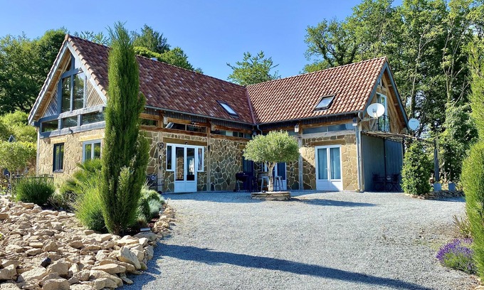 Bessines-sur-Gartempe Casa | Casa de vacaciones de lujo con piscina