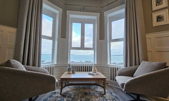 Portrush Apartamento | De Lujo-Vista al Mar-Apartamento-Baño con ducha-Sea Whisper