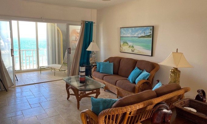 Christiansted Condominio | Beautiful Spacious Condo with Gorgeous Sea View