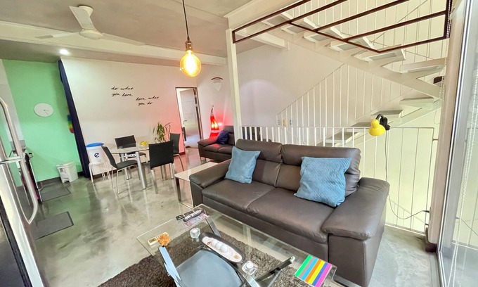 Santa Ana Casa | Hermoso y Muy Amplio Loft. A 5 minutos caminando de Santa Ana Centro!