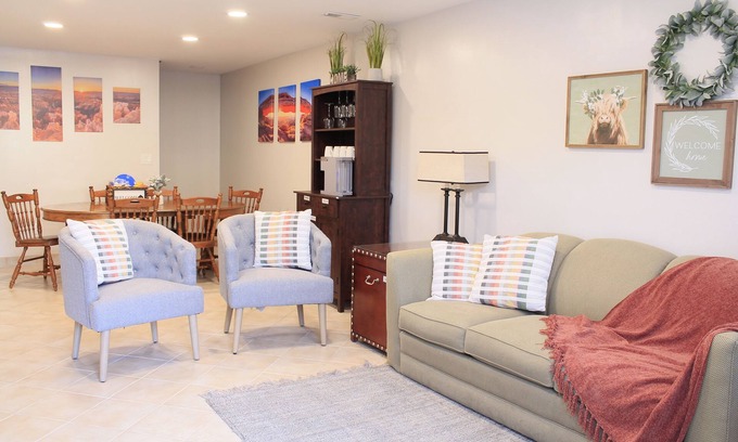 West Jordan Casa | Beautiful, Spacious Basement Suite, Sleeps 7