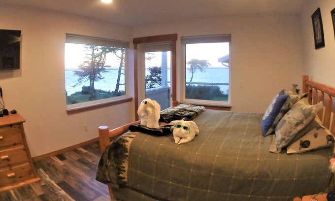 Sequim Cama Y Desayuno | Hermosa Sunset Room 1 en la playa
