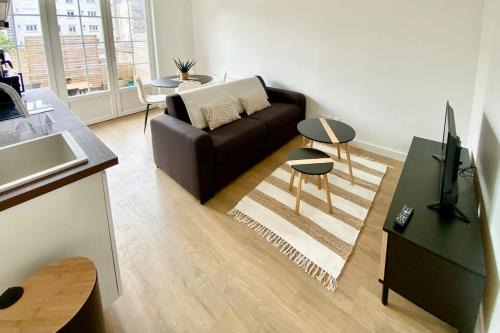 Madeleine - Saint-Leonard Apartamento | Beautiful T2 Tastefully Renovated Terrace - Madeleine
