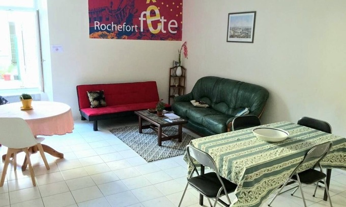 Rochefort Apartamento | Hermosa T3 en la planta baja, en el centro cerca de Hermione
