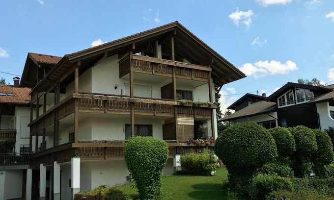 Rettenberg Apartamento | Fantástica casa de vacaciones con una maravillosa vista panorámica de los Alpes