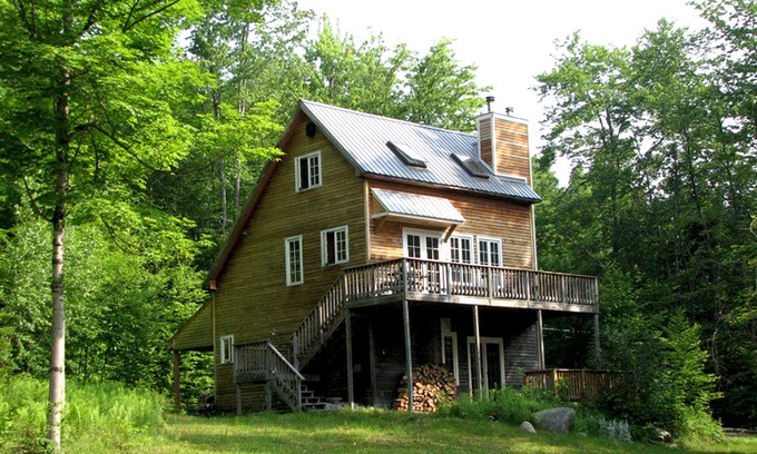 Williamsville Cabaña | Hermosa casa de vacaciones con vistas en Newfane, Vermont, cerca del monte. Nieve