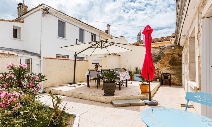 Arvert Casa | Maravillosa casa de vacaciones para 4 personas con WIFI, TV y terraza