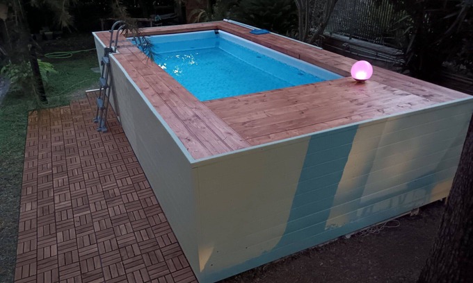Camporomano Villa | Estupenda casa de vacaciones para 8 personas con A/C, WIFI, piscina privada, TV y terraza