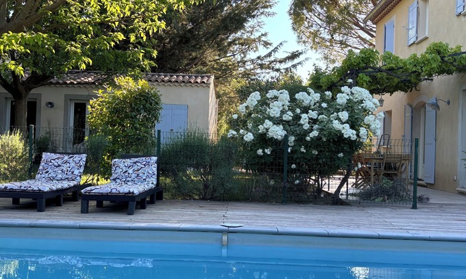 Aubignan Casa | Hermosa villa en alquiler en la Provenza