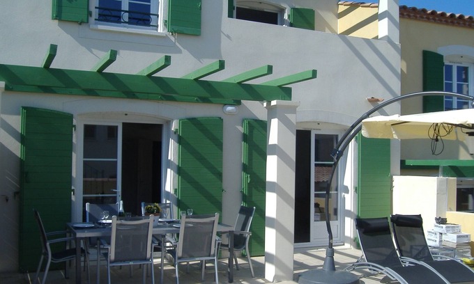 Foulquines Casa | Hermosa villa en residencia tranquila, playa 800m. WiFi gratis, bicicletas