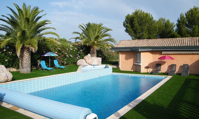 Creissan Villa | Hermosa villa cerca de Narbona y Béziers en 3000 m2.1er año de alquiler