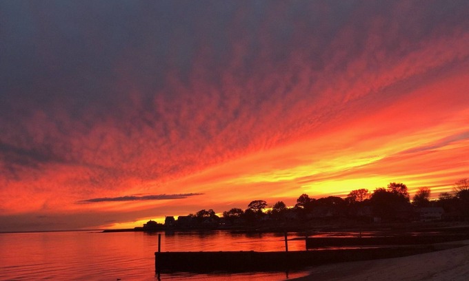 Old Saybrook Casa | Beautiful waterfront home with private sand beach and amazing views