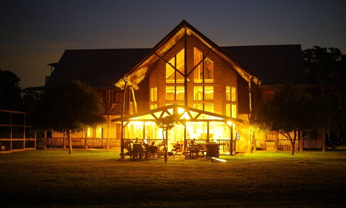 Quinlan Cabina | Hermoso rancho privado y Lodge en el lago Tawakoni - 50 millas de Dallas