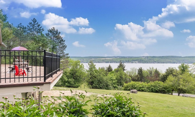 Canandaigua Casa | Beautifully Renovated Lodge with Lakeview