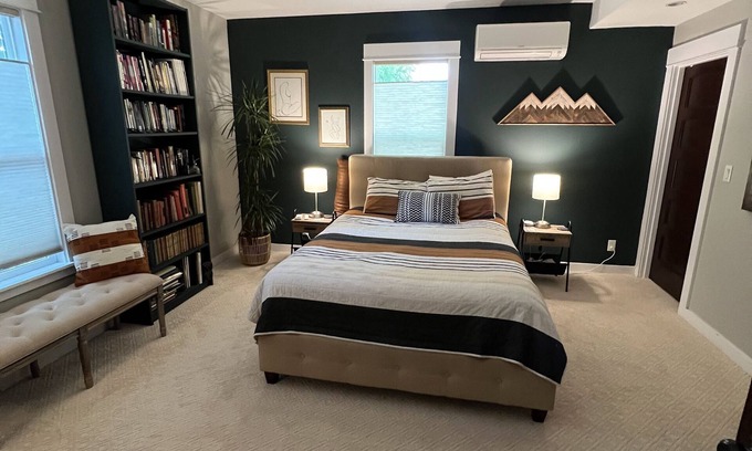 Hilltop Casa | Beautifully renovated 100yr old craftsman home near Stadium District.