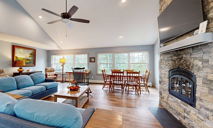 Gilford Casa | Beautifully renovated centrally located lake house w/ views