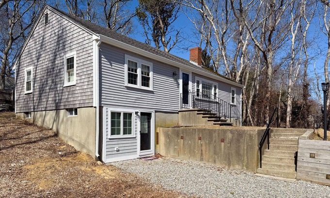 Dennis Casa | Beautifully renovated home near Scargo Lake with deck, W/D, AC, games, & yard