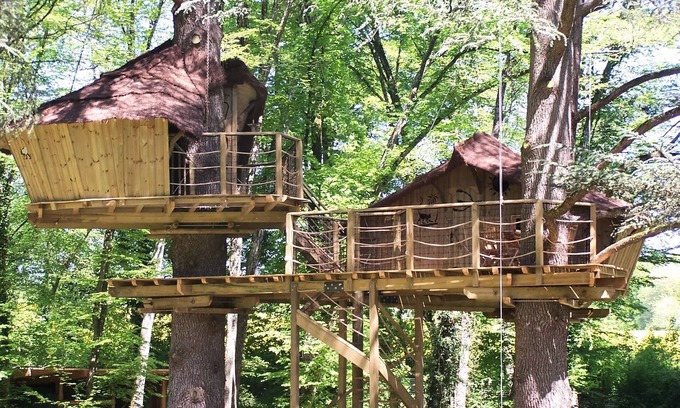 Salles-en-Toulon Casa | Beauty Park - Ouistitis family cabins 6 people