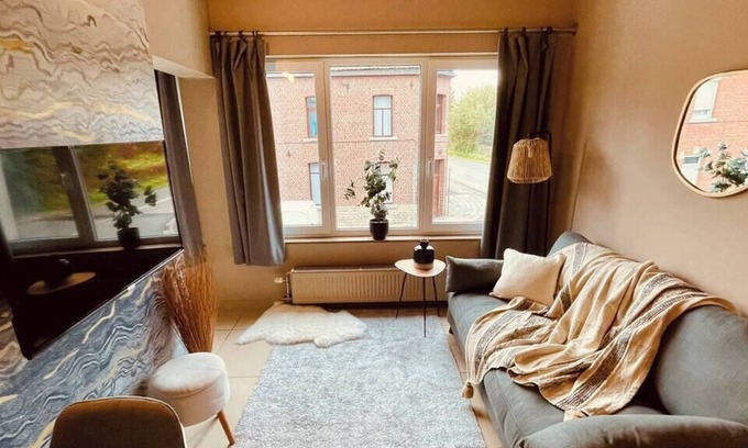 Bernissart Apartamento | Becosy Studio 1 Chambre lit Double et Canapé Conv
