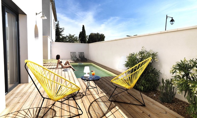Bedoin Villa | Bédoin, casa contemporánea para los amantes del diseño, el deporte y Ventoux