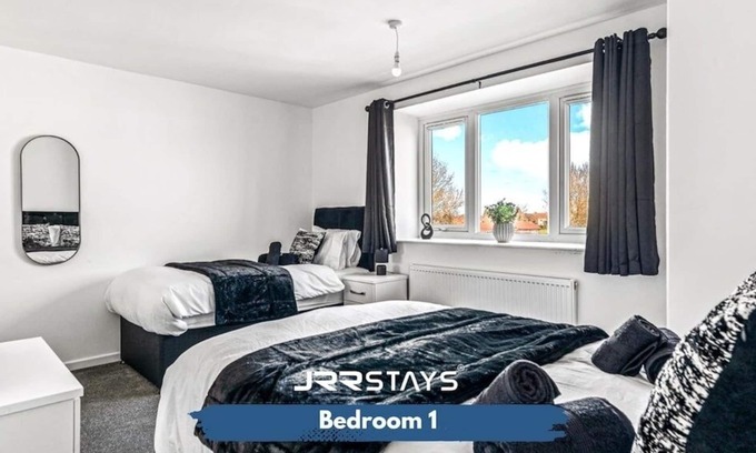 Bedworth Apartamento | Bedworth 2 Bedroom Wi-Fi Sleeps 5 - JRR Stays