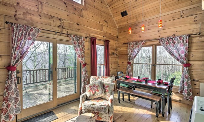 Beech Mountain Casa | Beech Mountain Cabin with 180 Views Near Hiking!