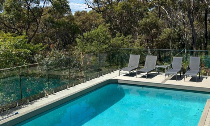 Macmasters Beach Casa | Piscina de retiro de madera de haya