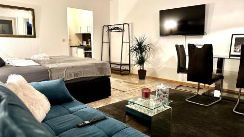 Pocking Apartamento | BeeFree Pocking 3 Free Parking Zentral Boxspringbett