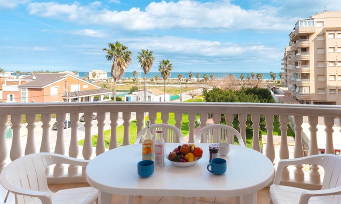 Daimuz Casa | BEGONIA - Apartamento con vistas al mar en Daimuz. WiFi Gratis