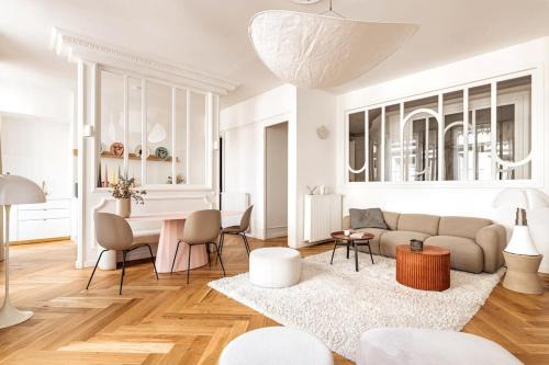 Jacquard - Prefecture Apartamento | Beige Hospitalité - Apothéose Luxueux- 3 chambres - parking privé