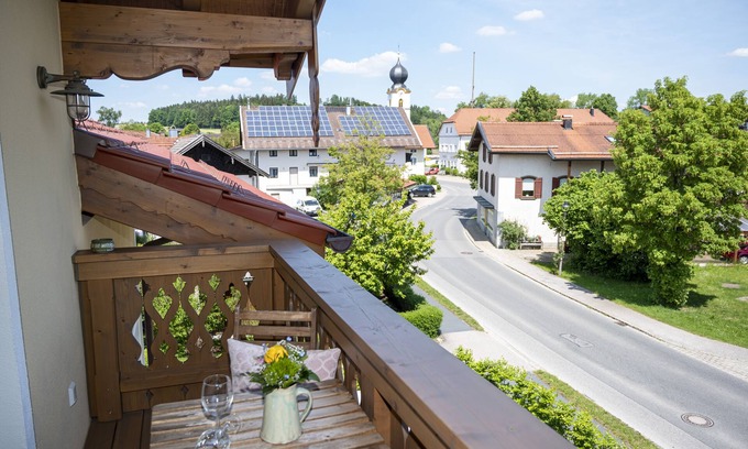 Truchlaching Apartamento | Vista del pueblo "Beim Plößl"