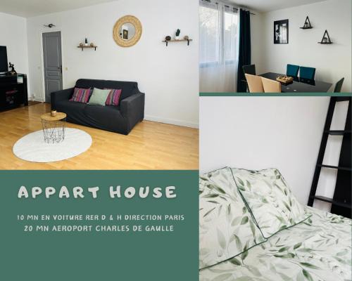 Sarcelles Apartamento | Bel appart house proche paris