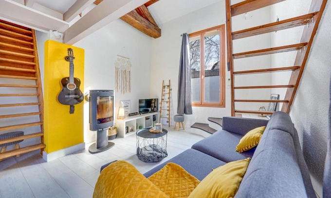 Grand Sud Apartamento | Bel appart pour 6 p, clim, parking et terrasse