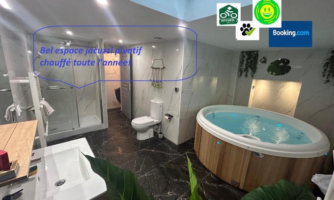 Sedan Apartamento | Bel appart stylé avec jacuzzi