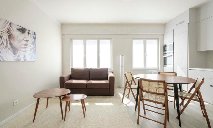 Ukkel Apartamento | Bel appartement épuré 2 chambres Brugmann