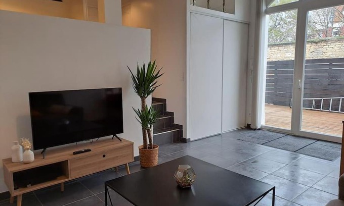 Maladiere Apartamento | Bel Appartement Grande Terrasse avec parking à Dijon