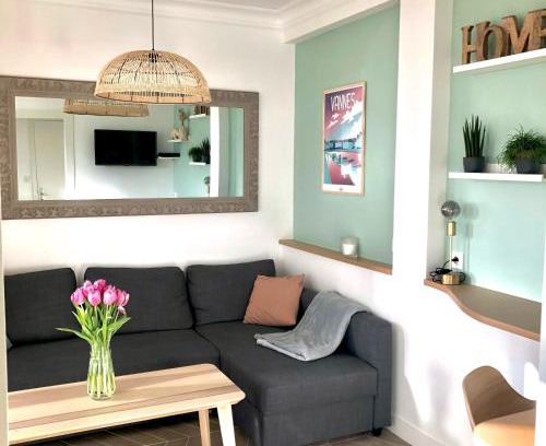 Vannes Apartamento | Bel appartement rénové, centre de Vannes