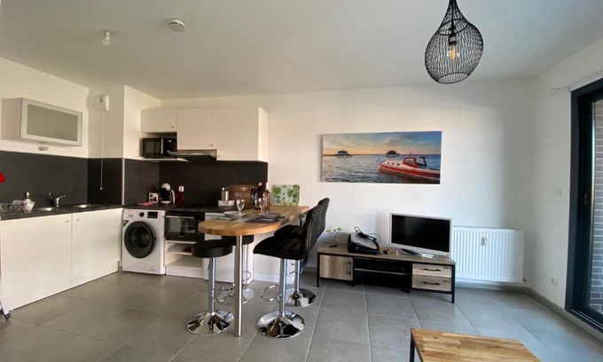 La Teste-de-Buch Apartamento | Bel appartement sur le bassin d'Arcachon, à 2km de la mer