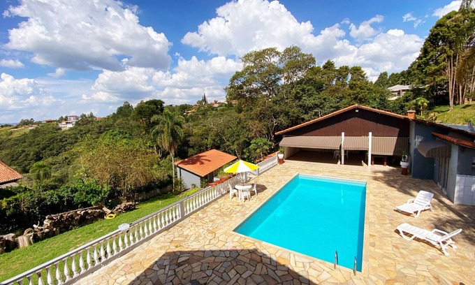 Mairinque Cabaña | Bela Casa de Campo em Condomínio Fechado Prox à SP