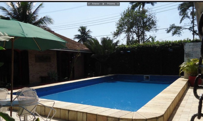 Lazaro Casa | Bela Casa Para até 22 Pessoas com Piscina - 300 Metros do mar